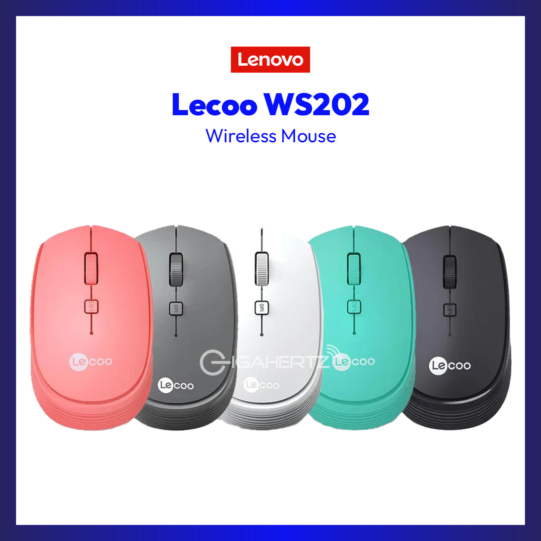 Lenovo Lecoo WS202 2.4G Wireless Mouse