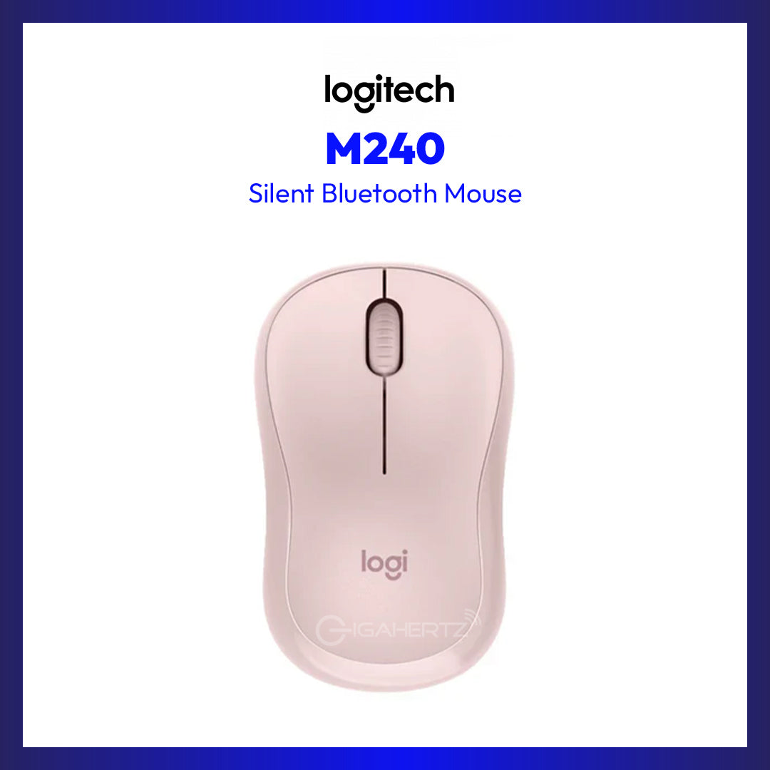 Logitech M240 Silent Bluetooth Mouse (Rose)
