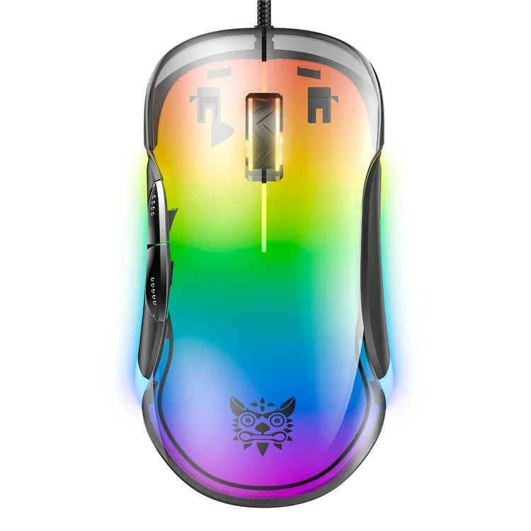 Onikuma CW925 RGB Wired eSports Gaming Mouse (Black)
