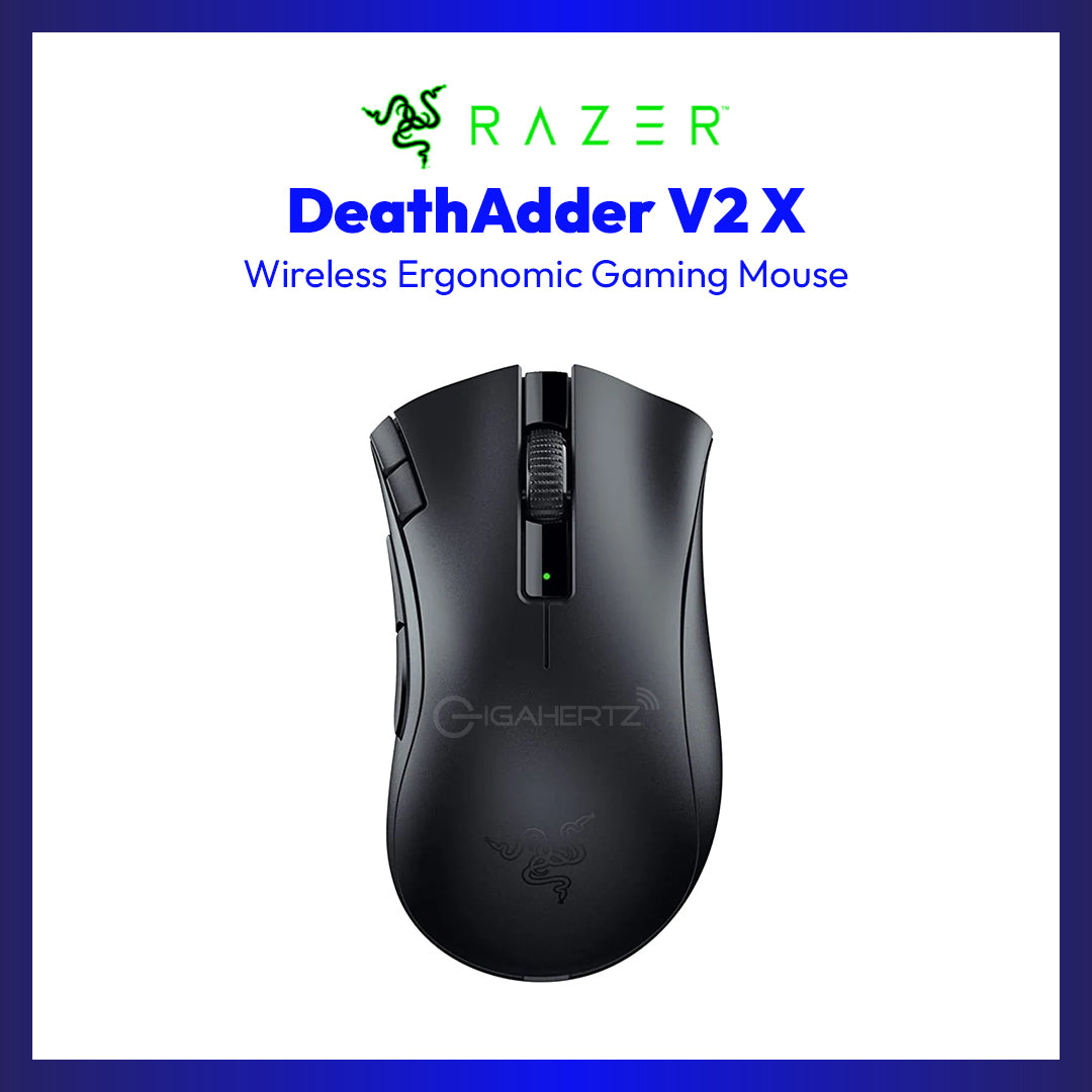 Razer DeathAdder V2 X HyperSpeed Wireless Ergonomic Gaming Mouse