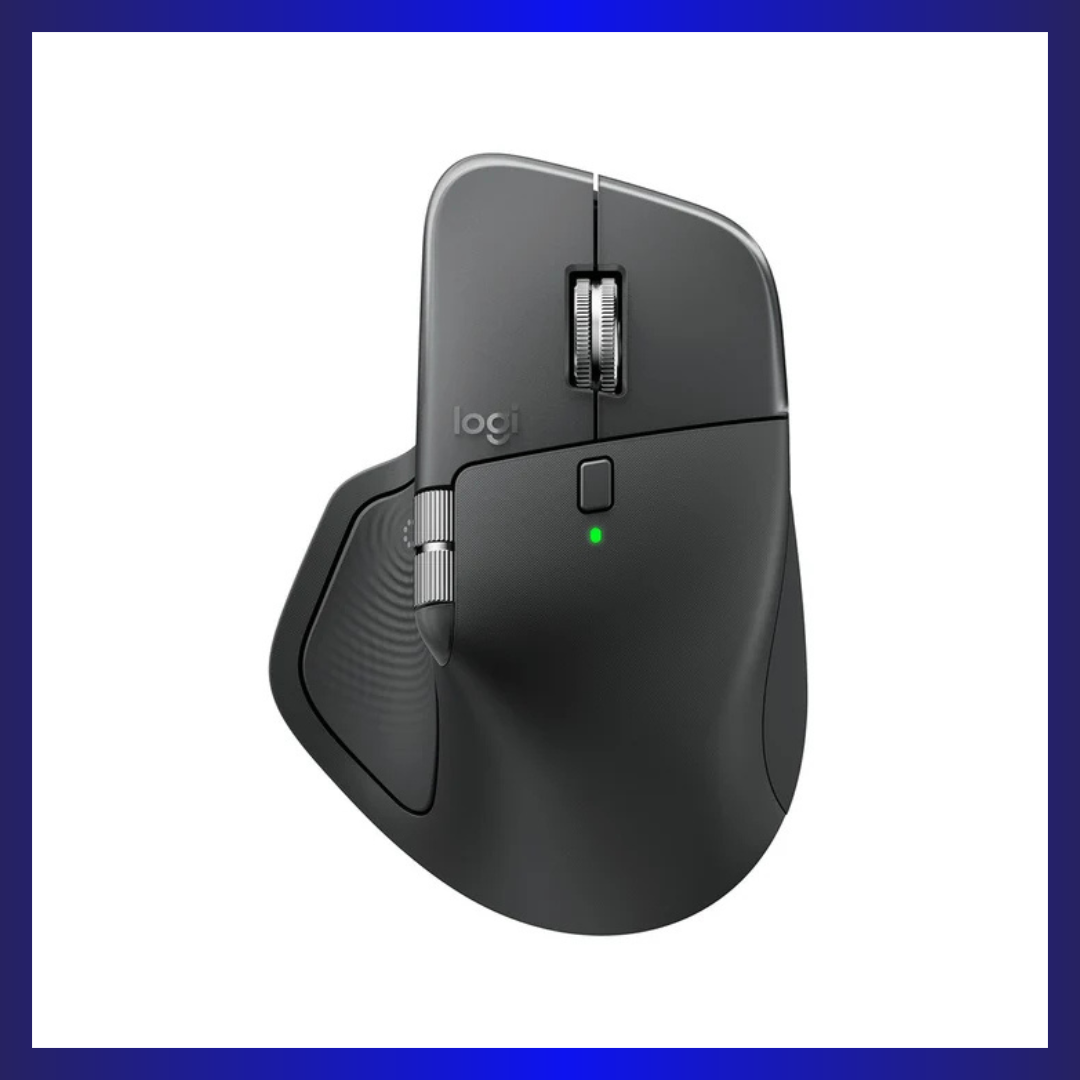 Logitech MX Master 4 | Customizable Haptic Feedback | MagSpeed Scroll Wheel | 8K DPI Sensor | Graphite