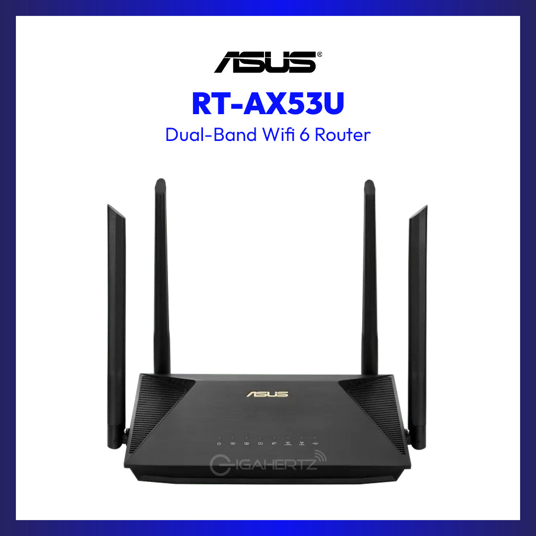 Asus RT-AX53U Dual-Band Wifi  6 Router
