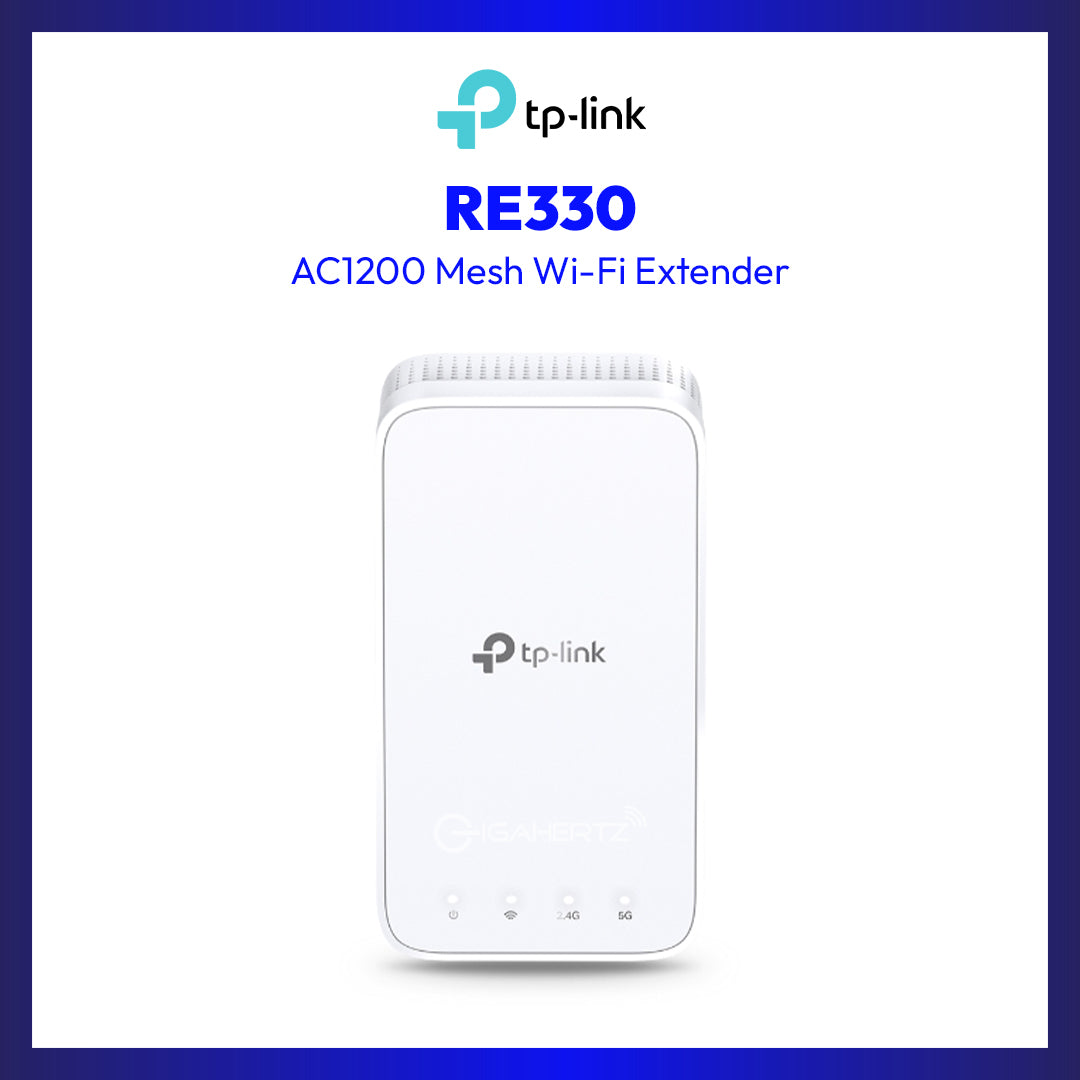 TP-Link RE330 AC1200 Mesh Wi-Fi Extender