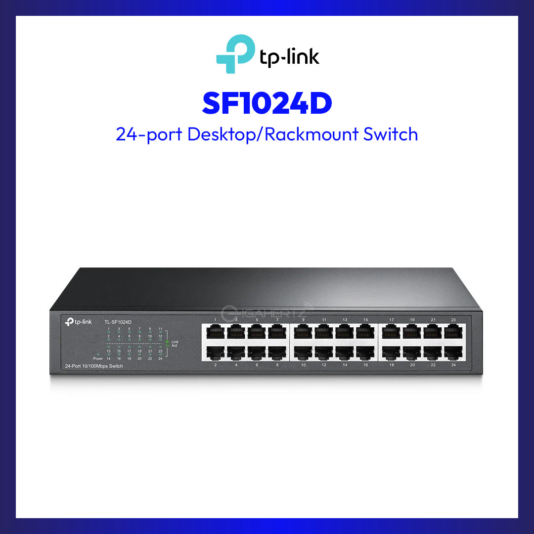 TP-Link SF1024D 24-port 10/100Mbps Desktop/Rackmount Switch