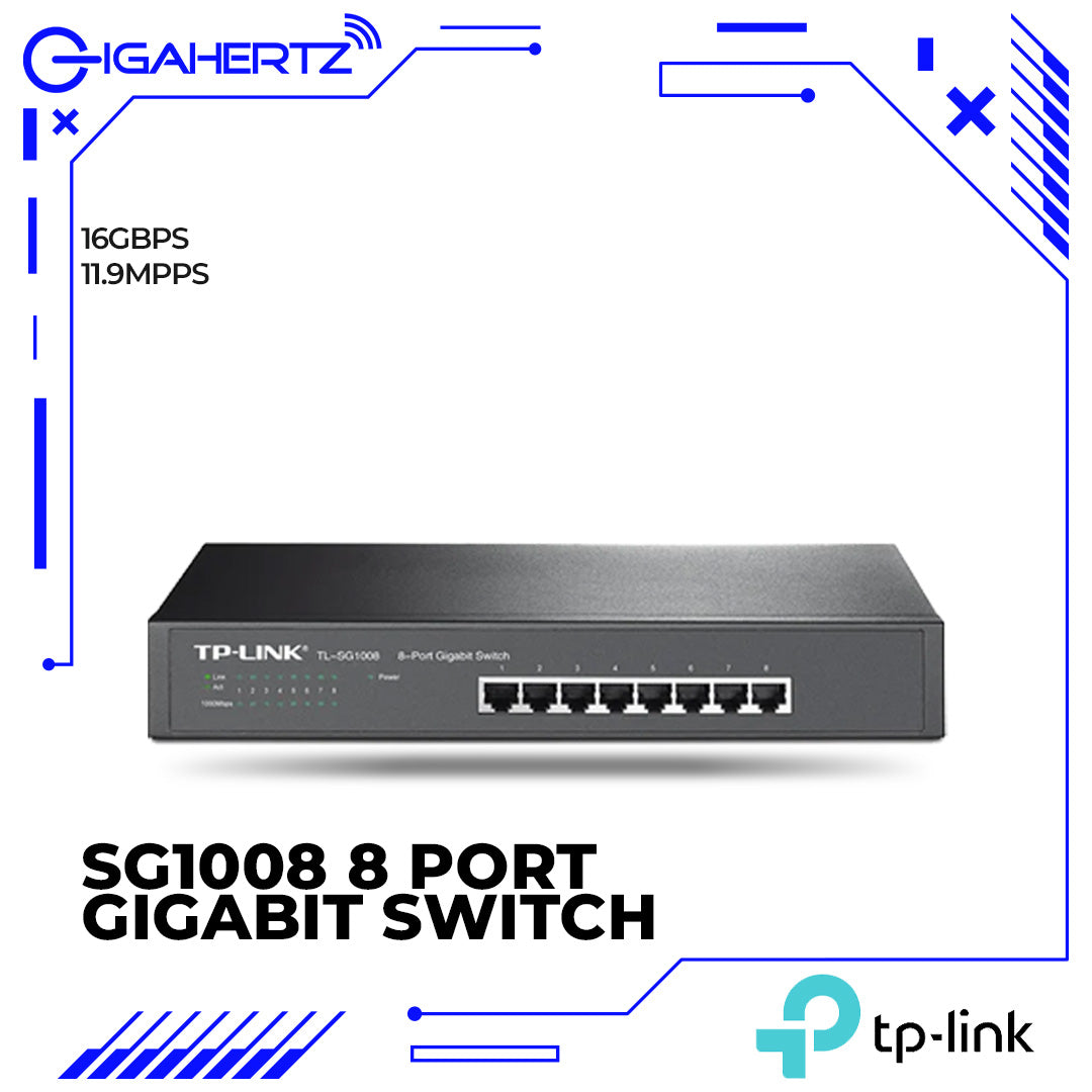 TP-Link SG1008 8 Port Gigabit Switch