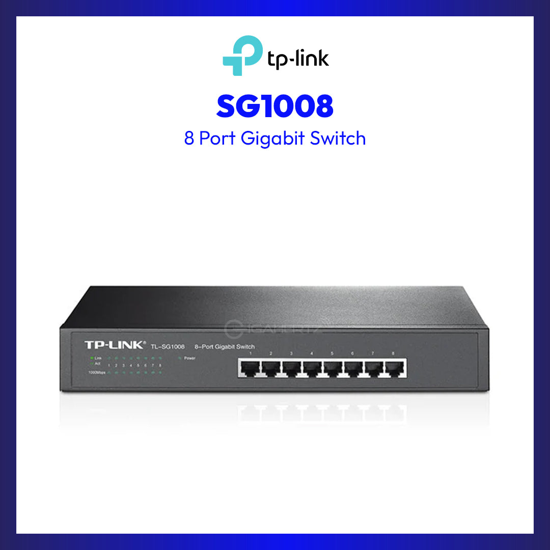 TP-Link SG1008 8 Port Gigabit Switch