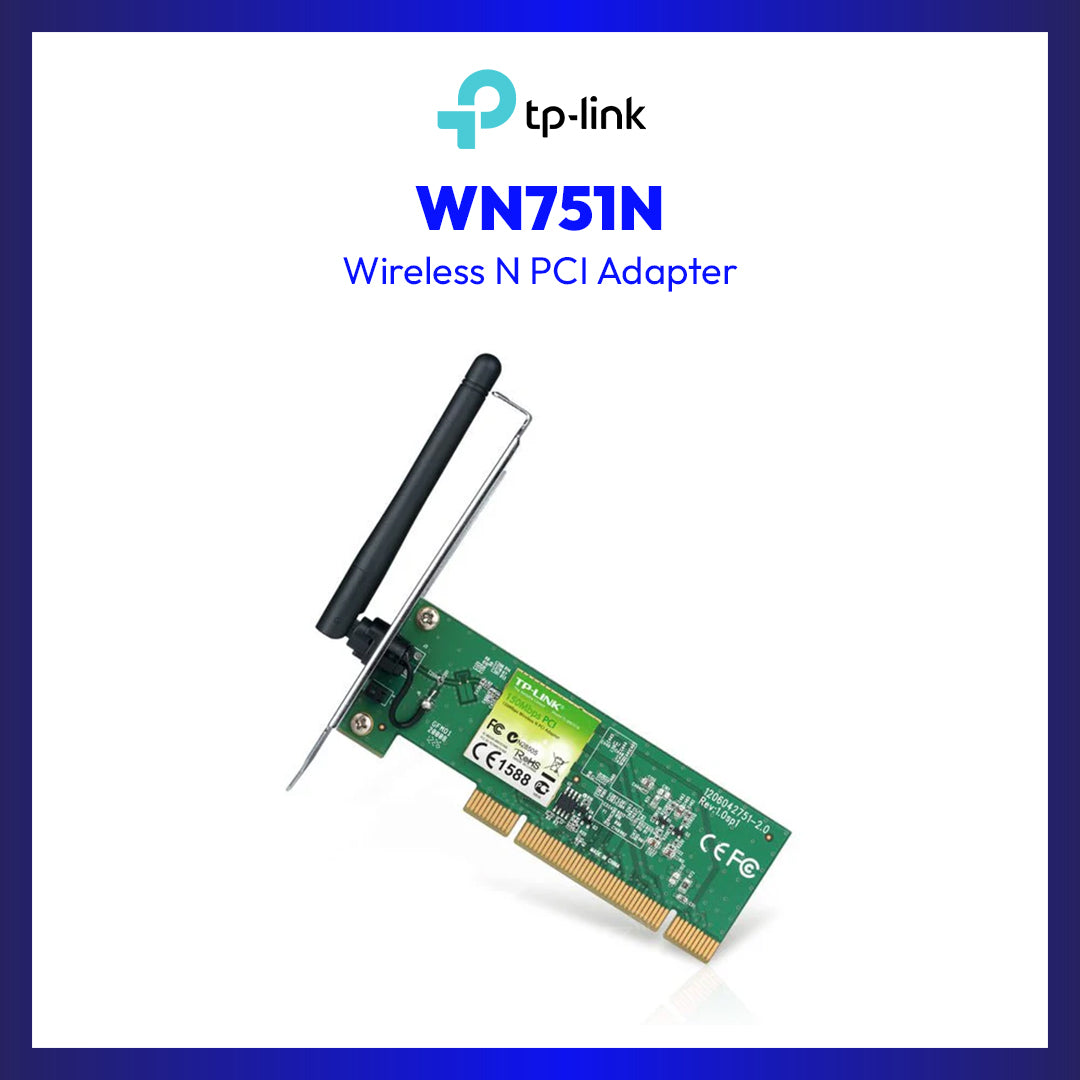 TP-Link WN751N 150Mbps Wireless N PCI Adapter