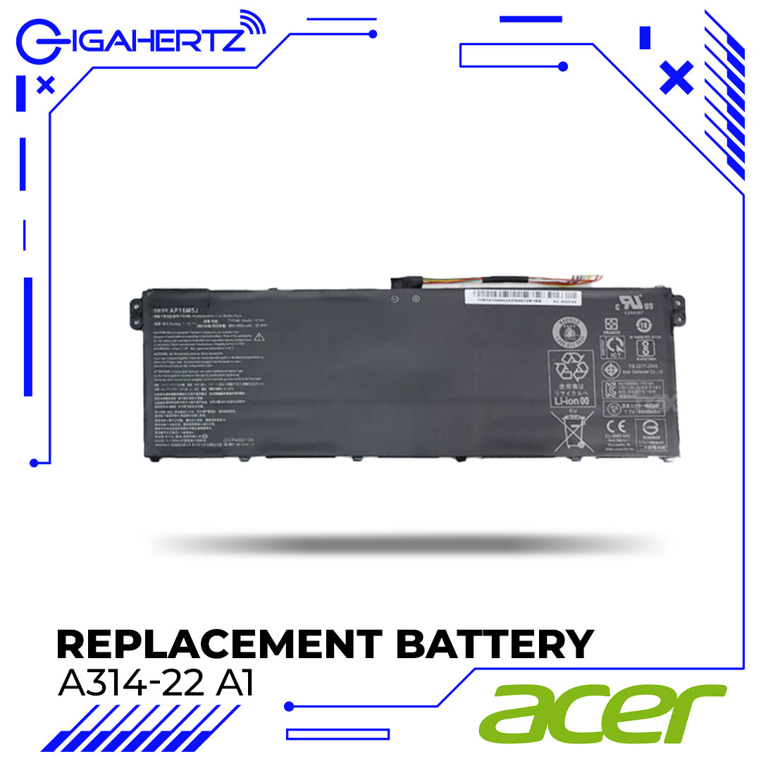 Replacement for Acer Battery A314-22 A1