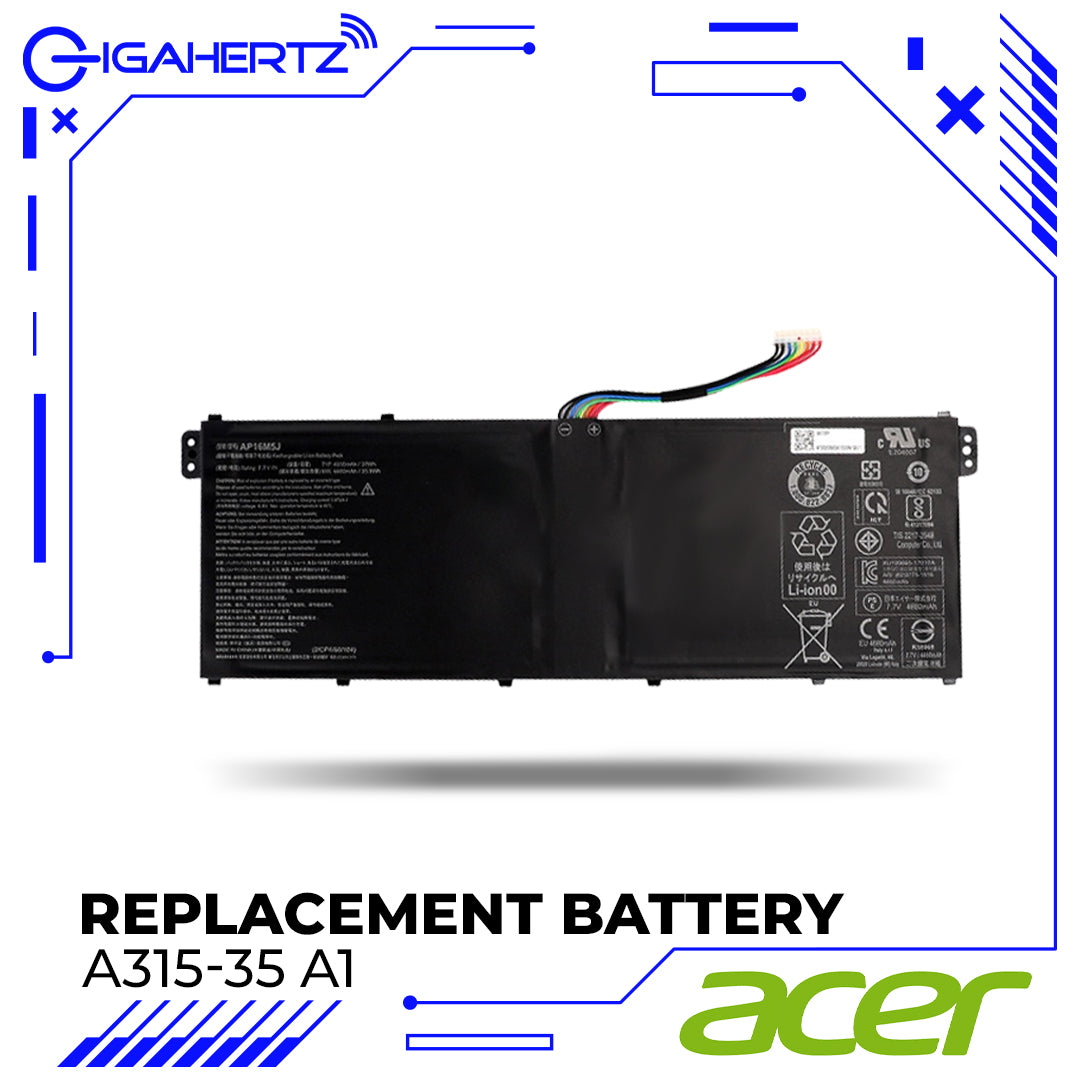 Replacement for Acer Battery A315-35 A1