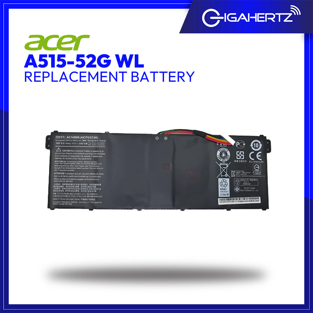 Acer Battery A515 - 52G WL | Gigahertz