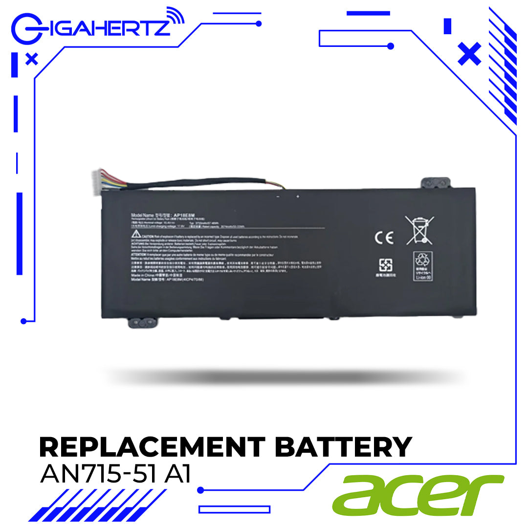 Replacement Battery for Acer AN715-51 A1