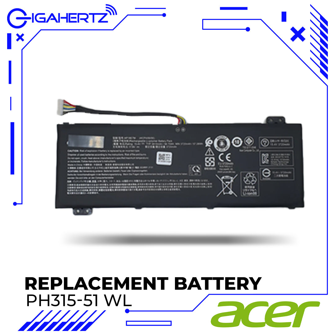 Acer Battery PH315-51 WL for Acer Predator Helios PH315-51-74V4