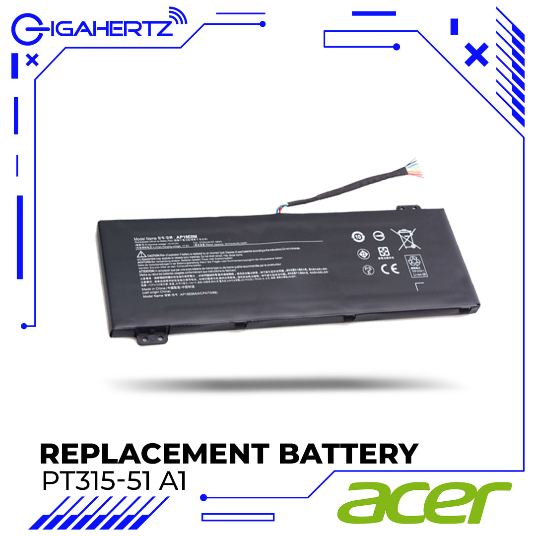 Replacement Battery for Acer PT315-51 A1