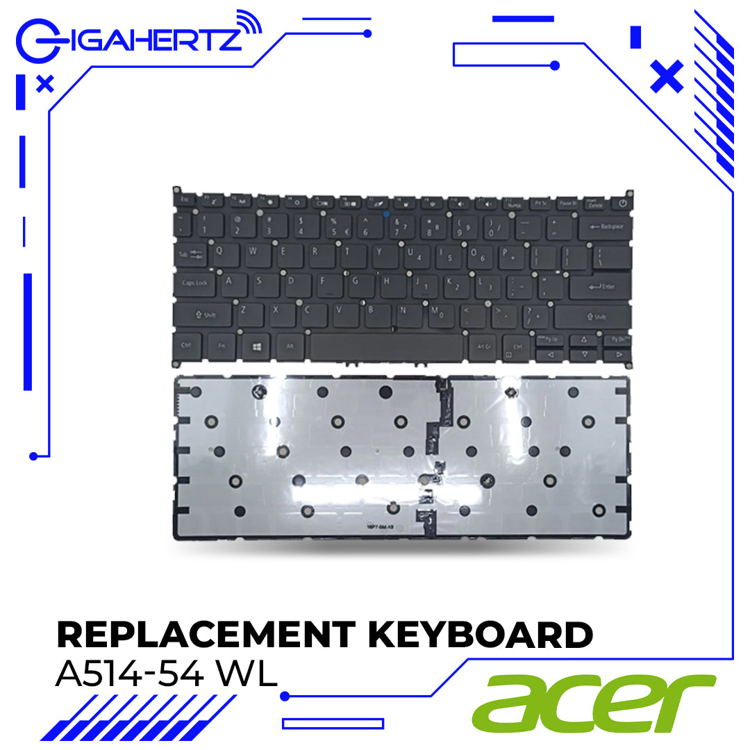 Replacement Keyboard for Acer Aspire A514-54 WL
