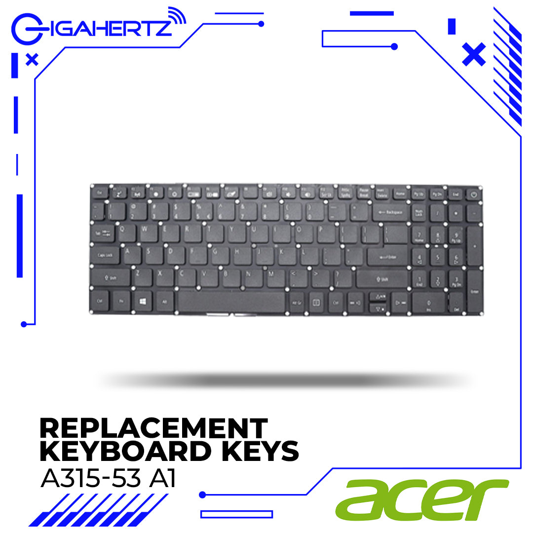 Replacement Keyboard Keys for Acer A315-53 A1