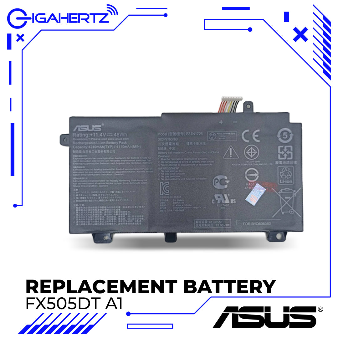 Replacement Battery for Asus FX505DT A1