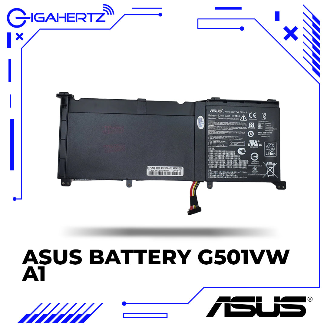 Asus Battery G501VW A1 for Replacement - Asus ROG G501VW