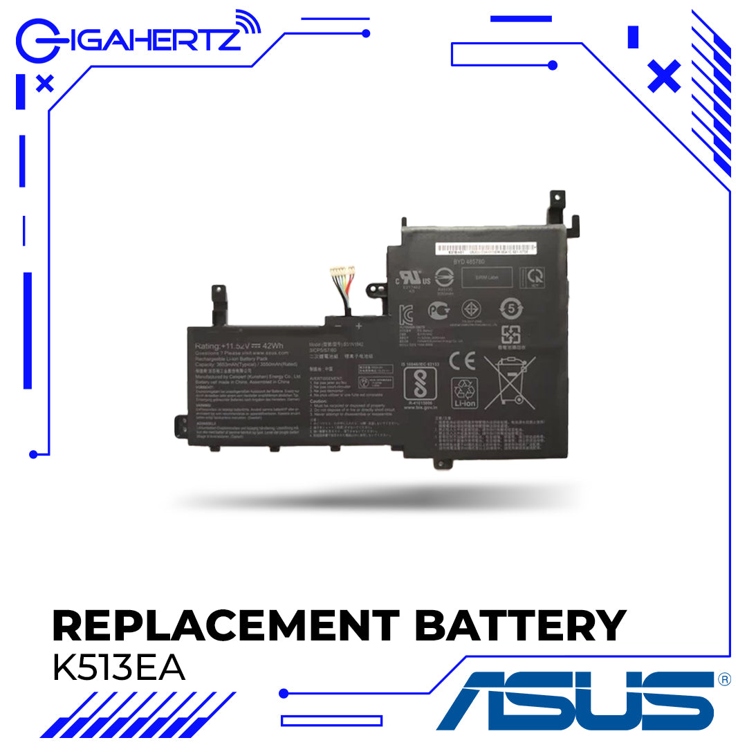 Replacement Battery for Asus K513EA A1