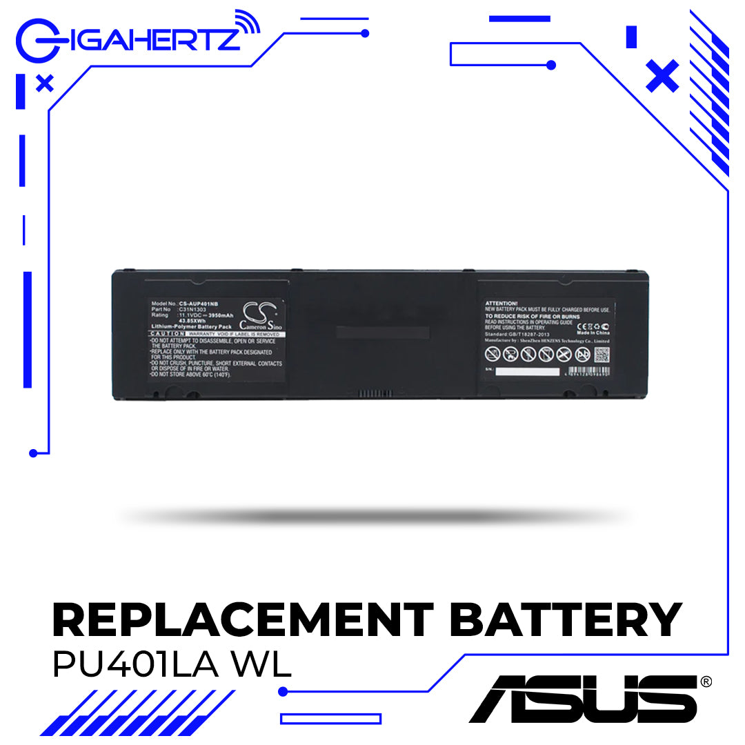 Replacement for Asus Battery PU401LA WL
