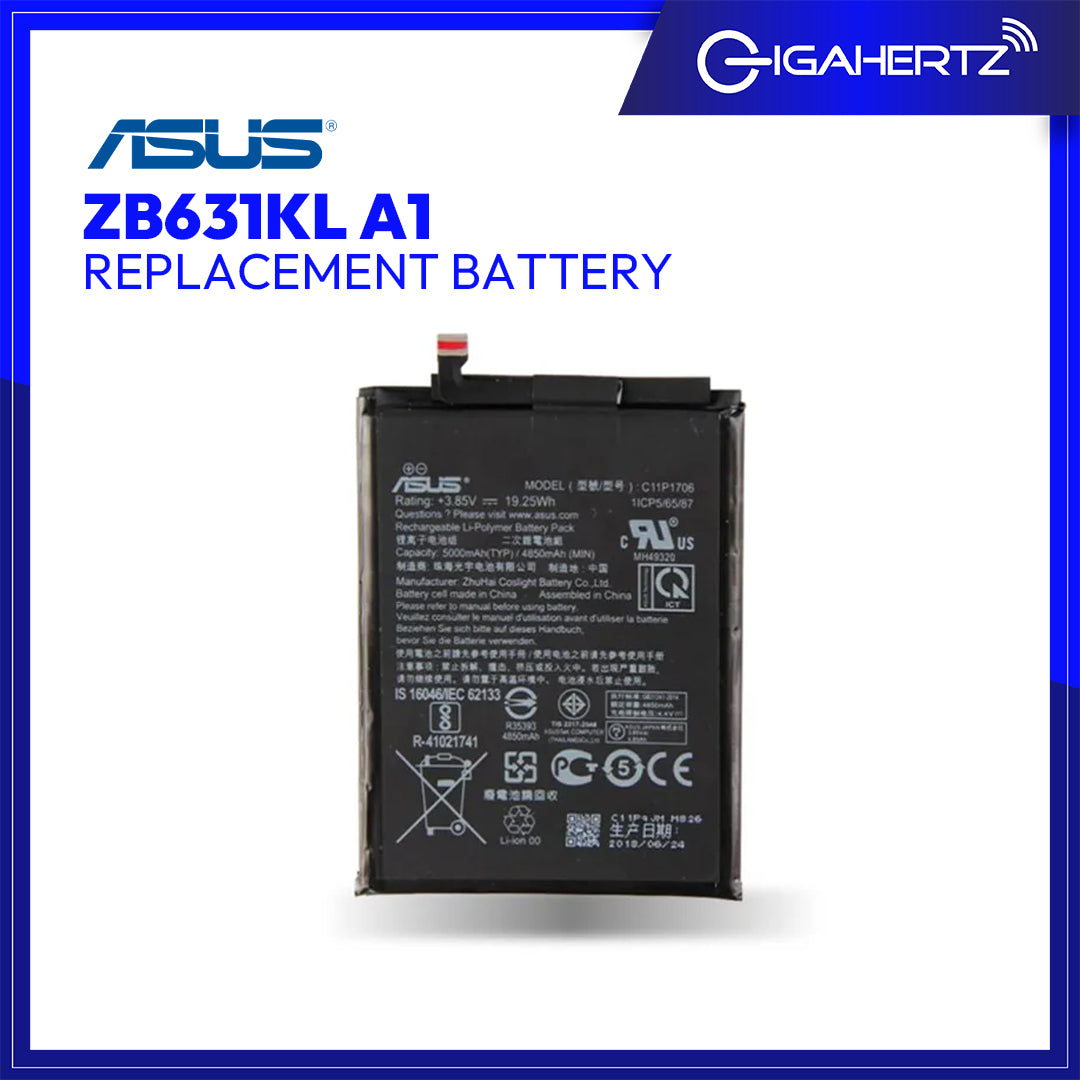 Replacement Asus Battery ZB631KL A1