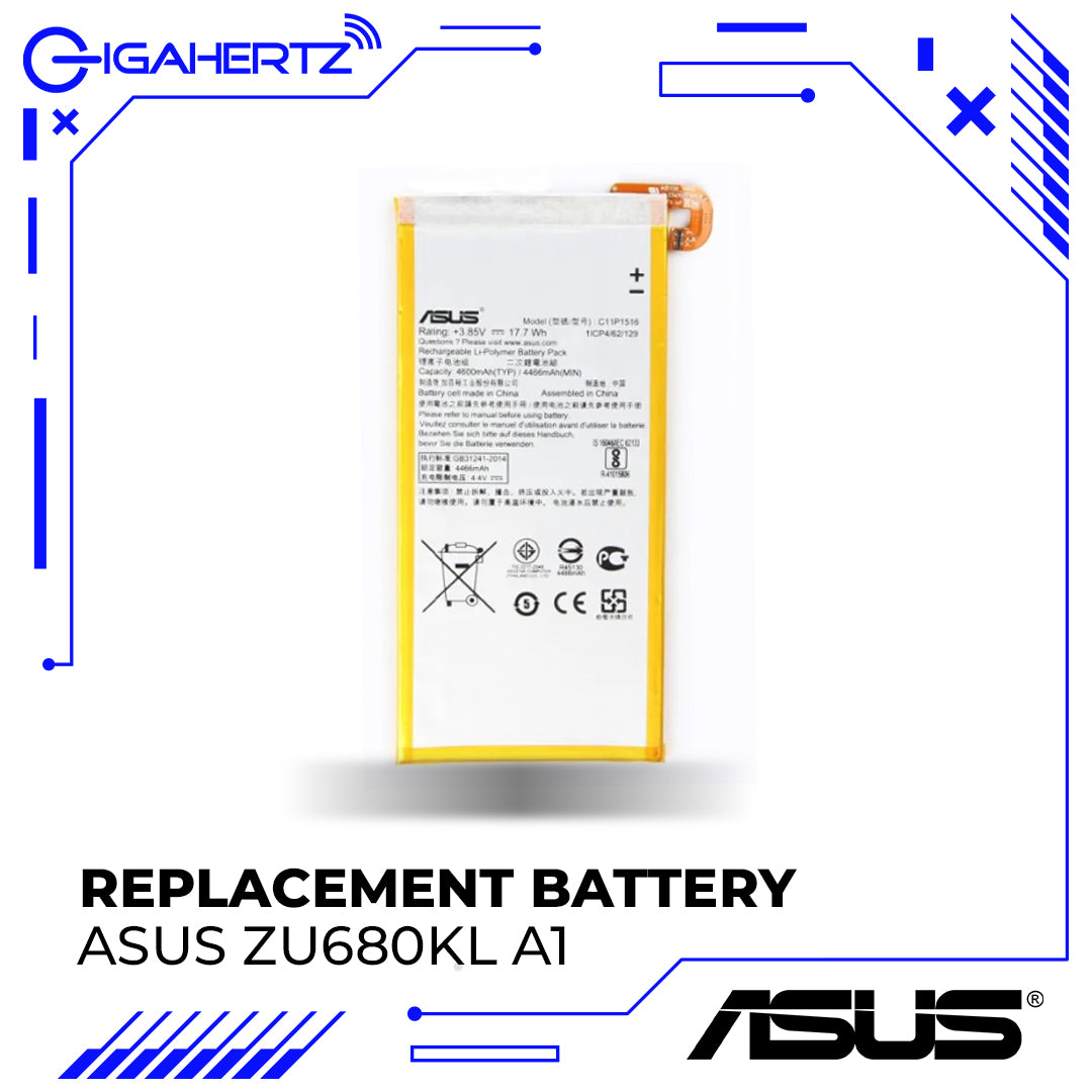Replacement Asus Battery ZU680KL A1
