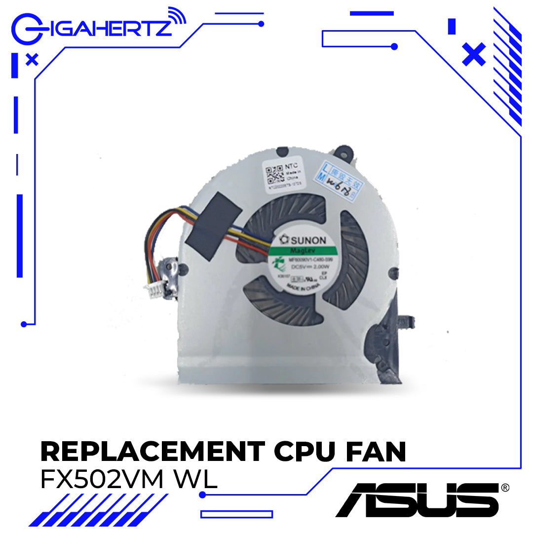 Replacement CPU Fan for Asus FX502VM WL