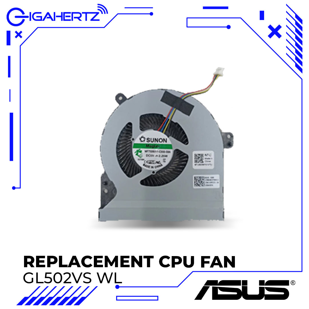 Replacement CPU Fan for Asus GL502VS WL