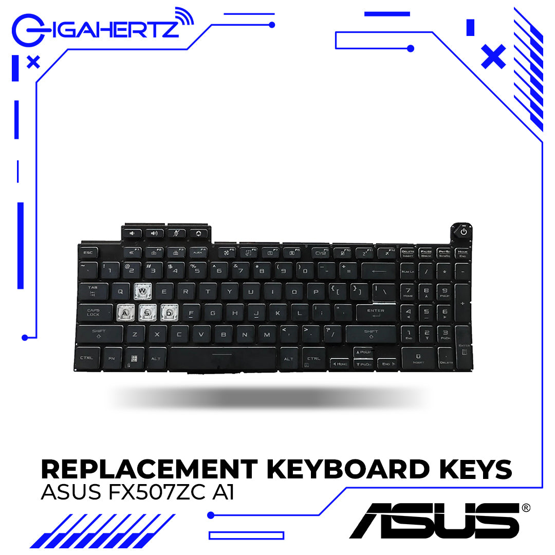 Replacement Asus Keyboard Keys FX507ZC A1