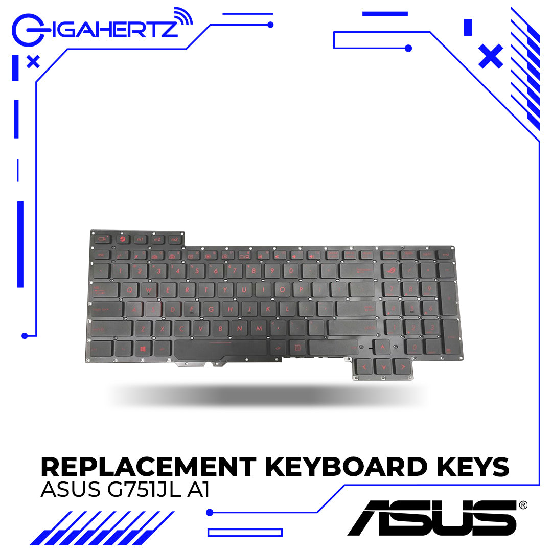 Replacement Asus Keyboard Keys G751JL A1
