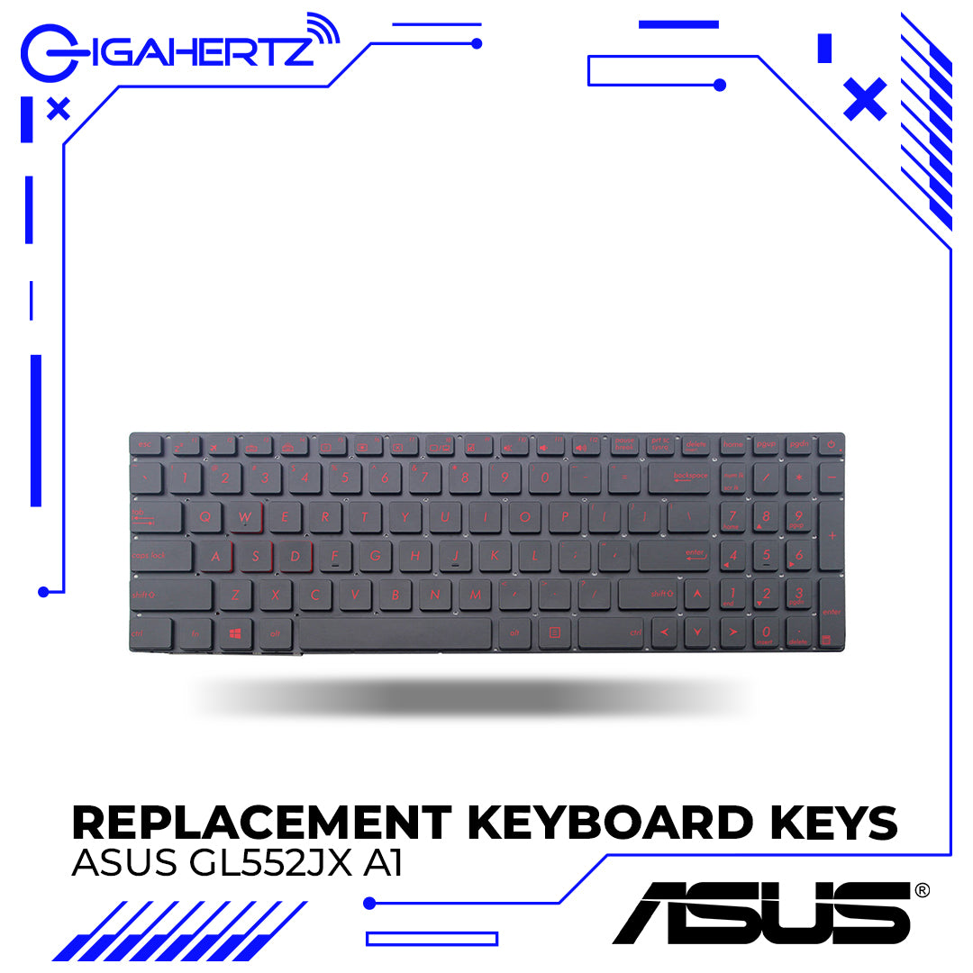 Replacement Asus Keyboard Keys GL552JX A1
