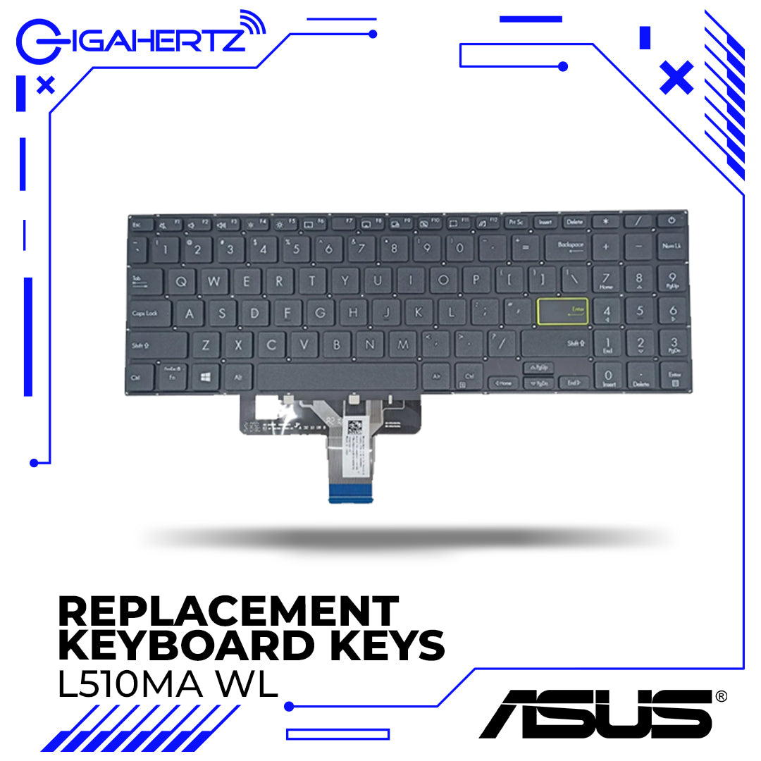 Replacement Keyboard Keys for Asus L510MA WL