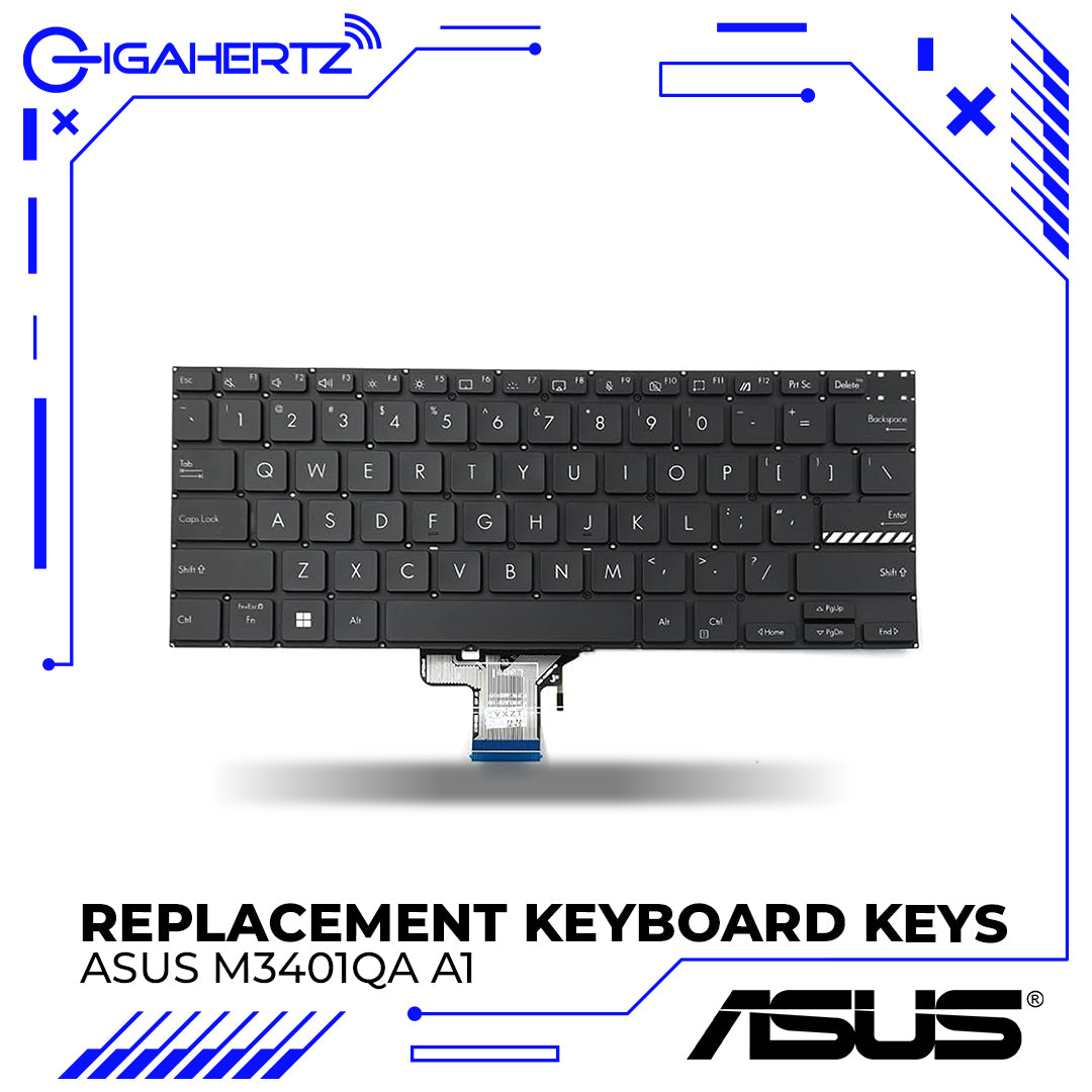 Replacement Asus Keyboard Keys M3401QA A1