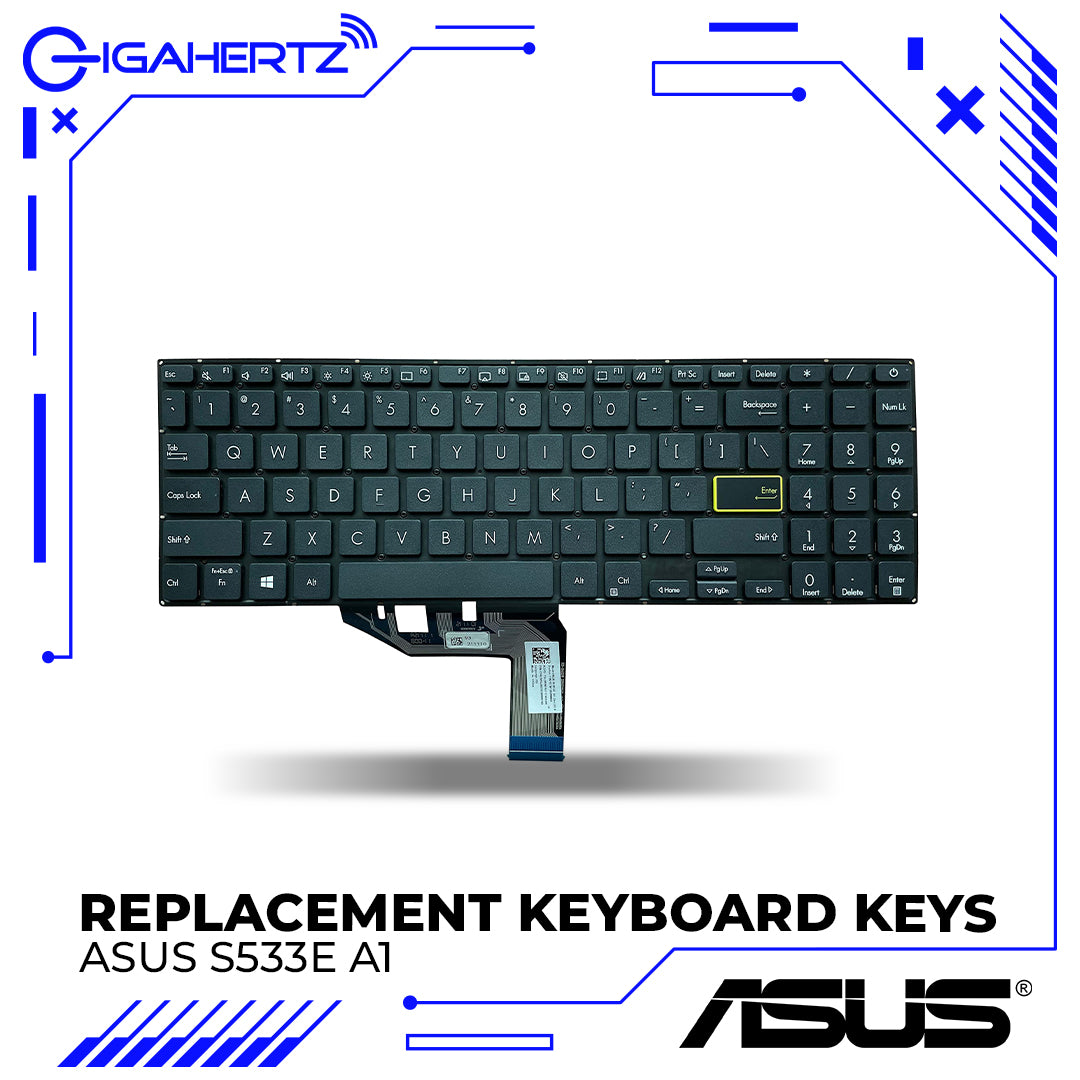 Replacement Asus Keyboard Keys S533E A1