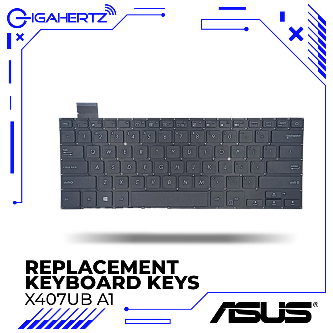 Replacement Keyboard Keys for Asus X407UB A1