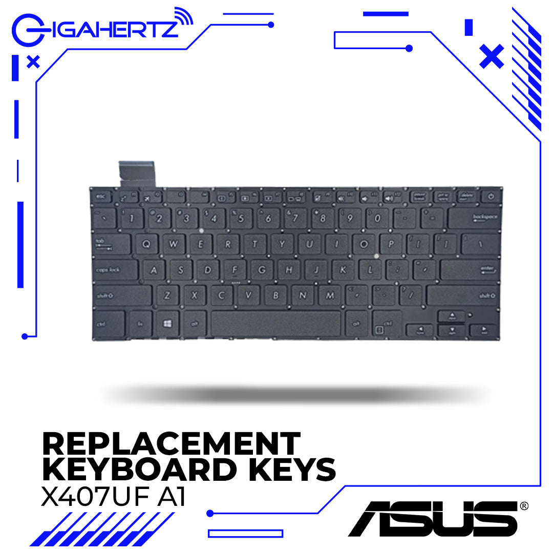 Replacement Keyboard Keys for Asus X407UF A1