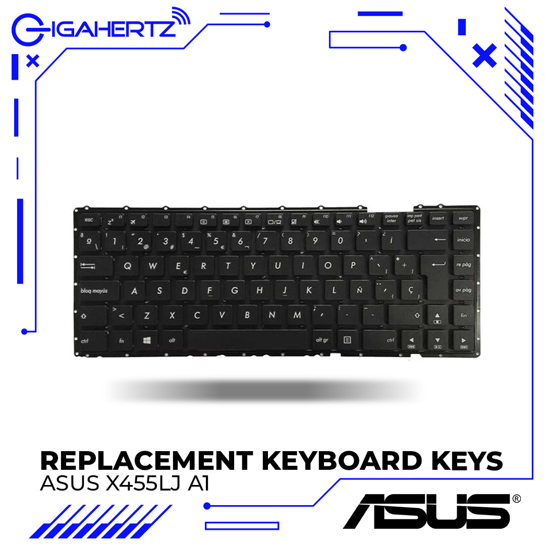 Replacement Keyboard Keys For Asus X455LJ A1