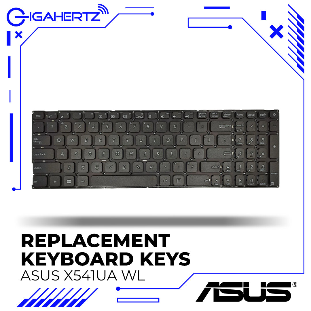 Replacement Keyboard Keys for Asus X541UA WL