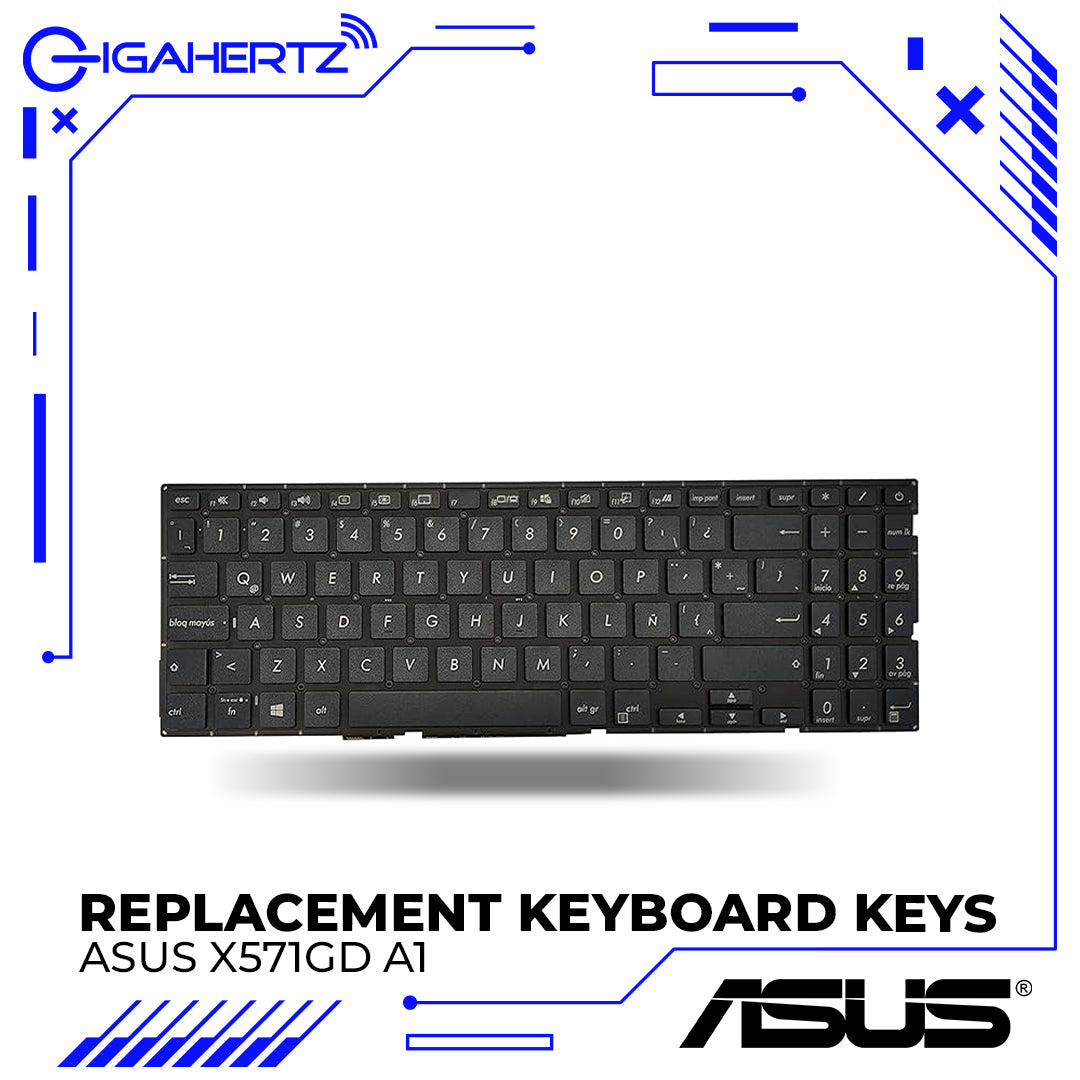 Replacement Asus Keyboard Keys X571GD A1