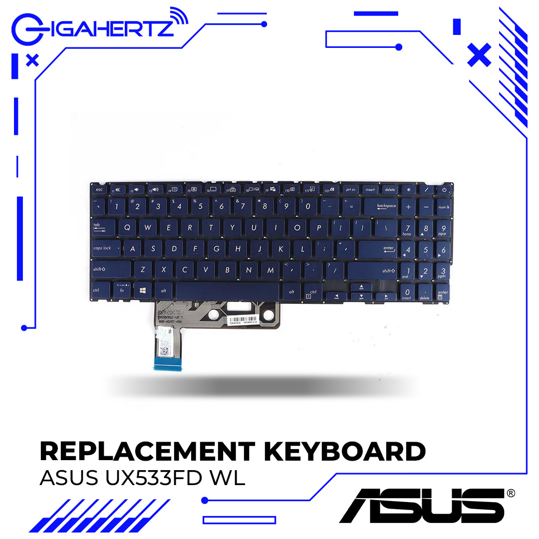 Replacement Asus Keyboard Keys UX533FD WL