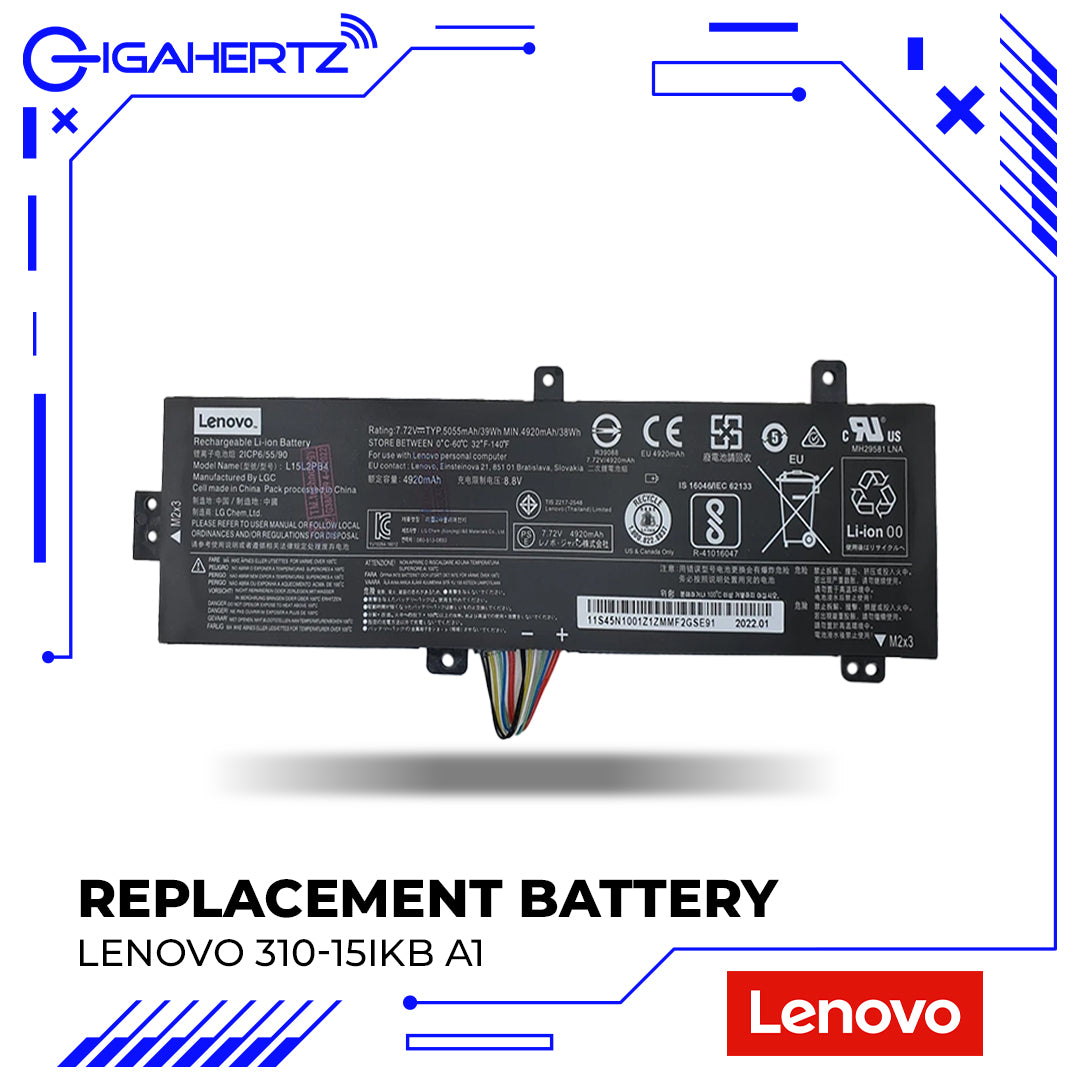Lenovo Battery 310-15IKB A1 for Replacement - Lenovo IdeaPad 310-15IKB