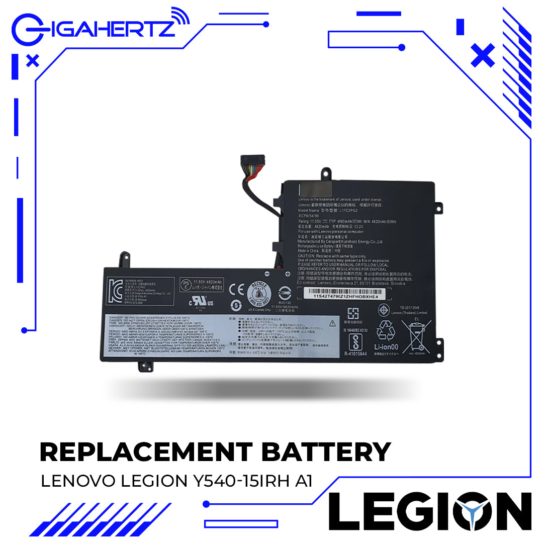 Lenovo Battery Legion Y540-15IRH A1 for Replacement - Lenovo Legion Y540-15IRH