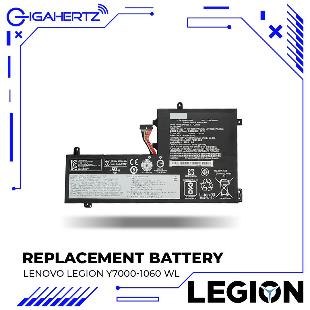 Lenovo Battery Legion Y7000-1060 WL for replacement - Legion Y7000
