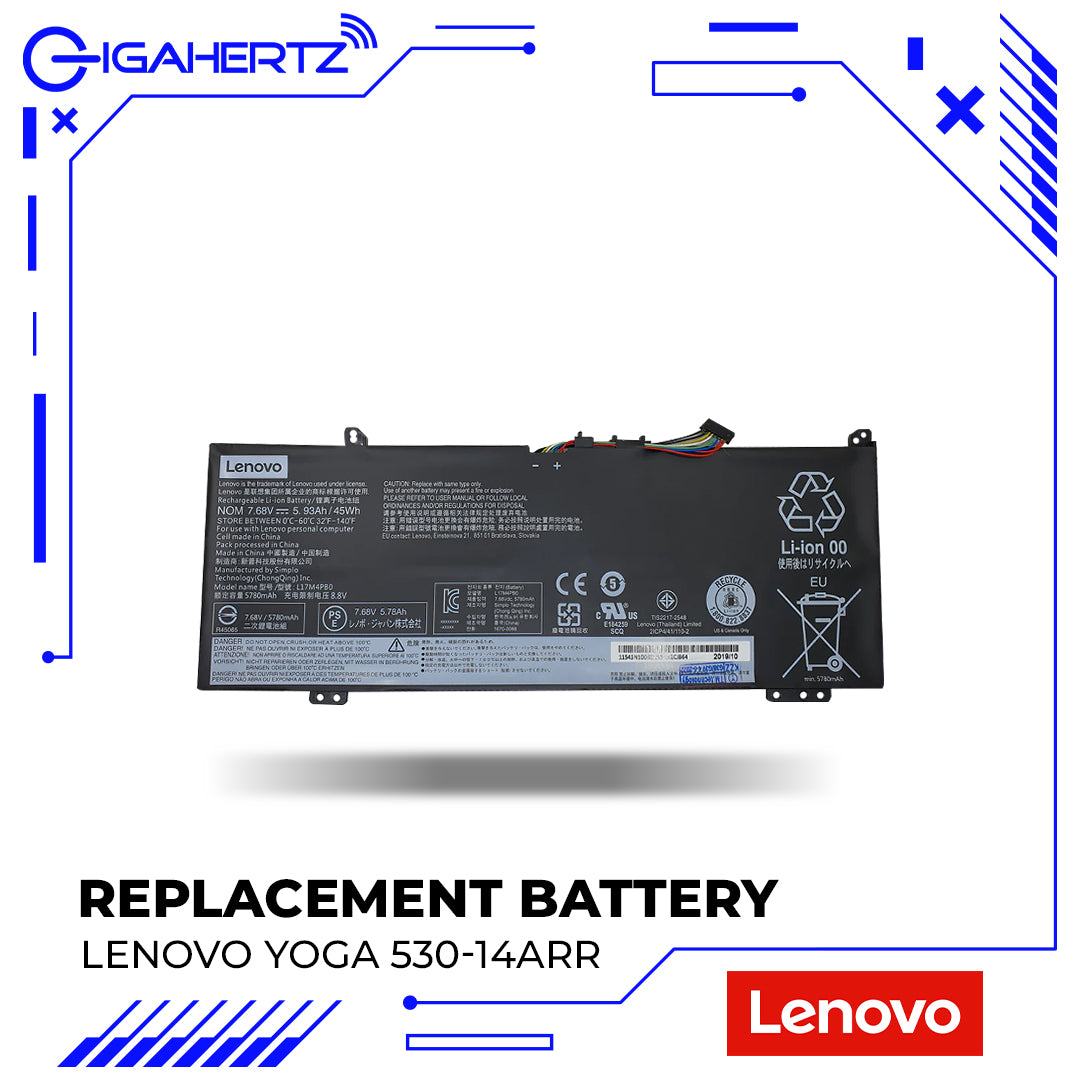 Lenovo Battery Yoga 530-14ARR A1 for Replacement - Lenovo Yoga 530-14ARR