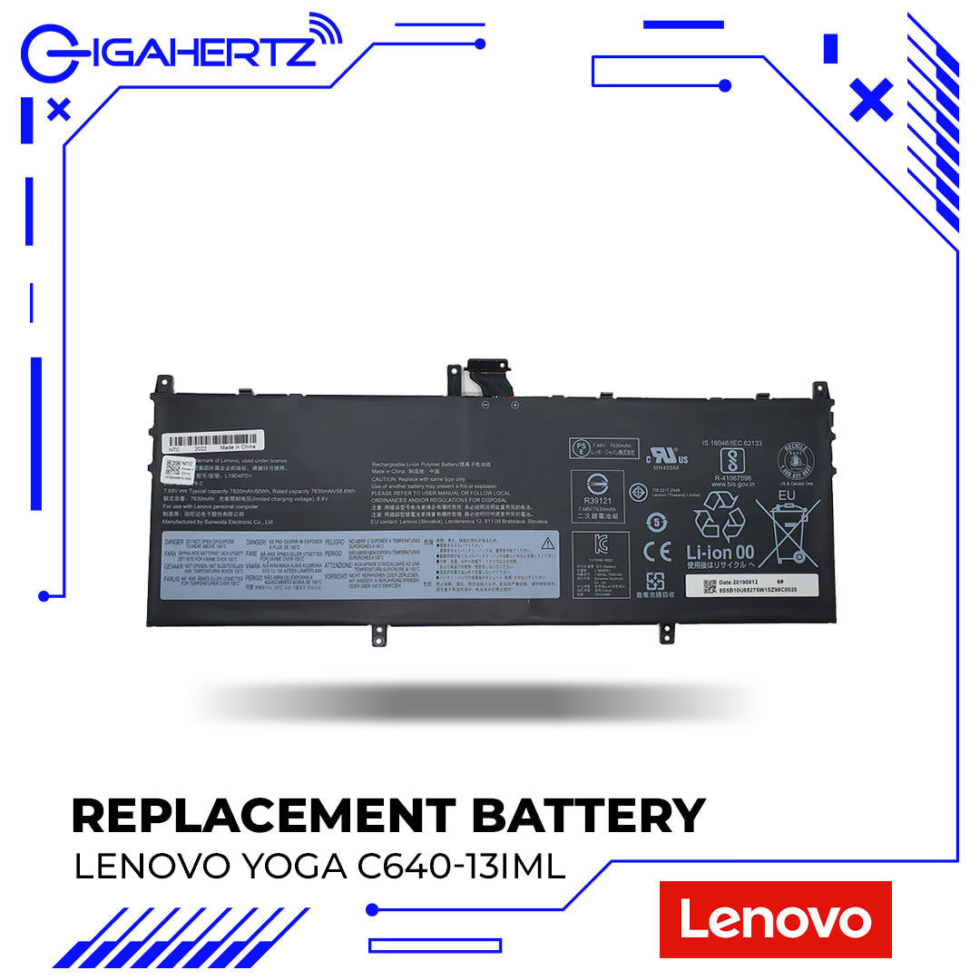 Lenovo Battery Yoga C640-13IML WL for replacement - Yoga C640-13IML