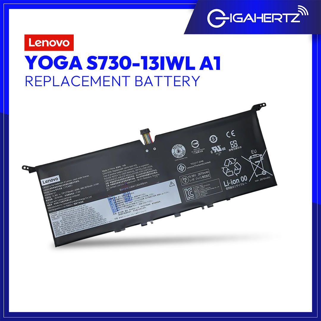 Lenovo Battery Yoga S730-13IWL A1 for Replacement - Lenovo YOGA S730-13IWL