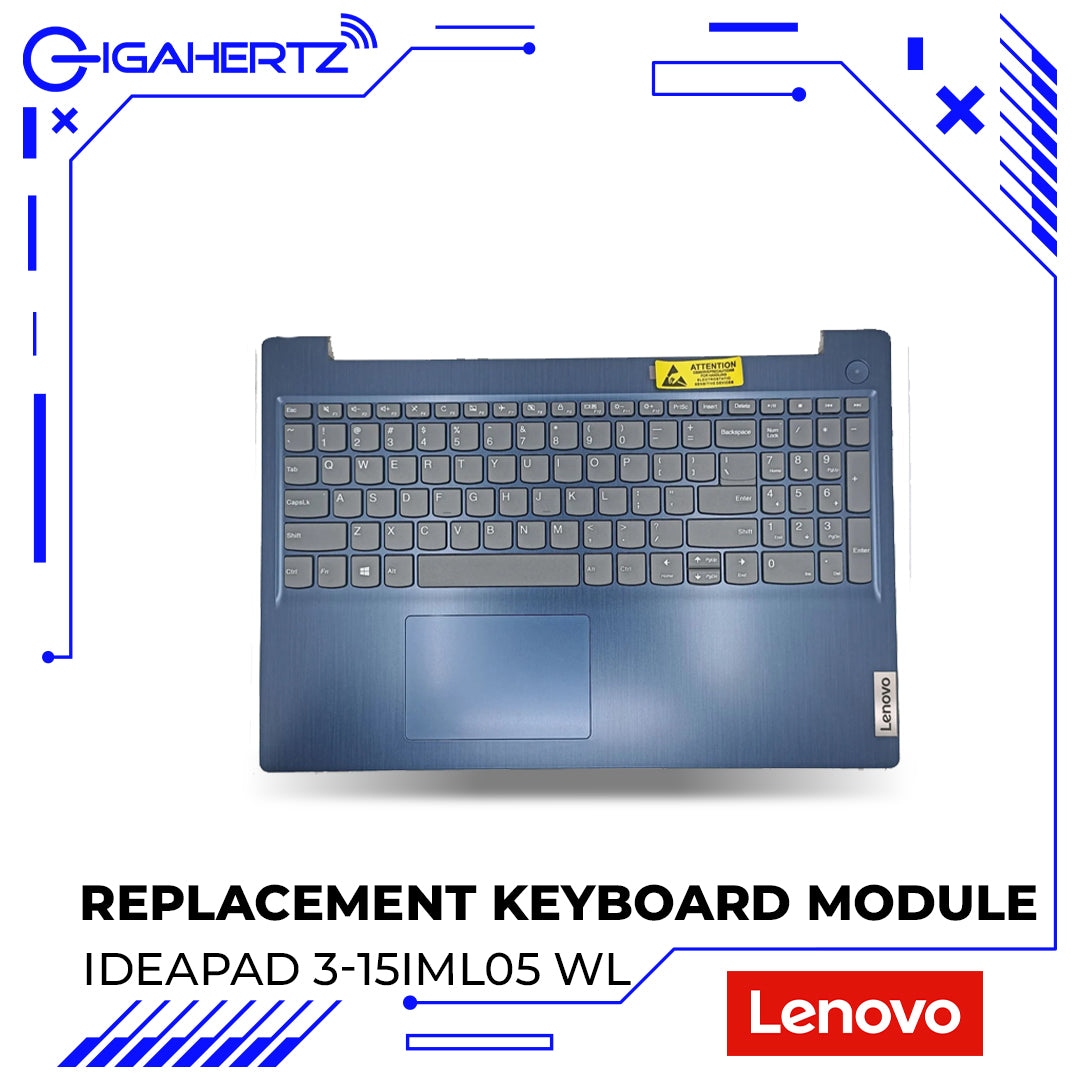 Replacement Keyboard Module For Lenovo IdeaPad 3-15IML05 WL