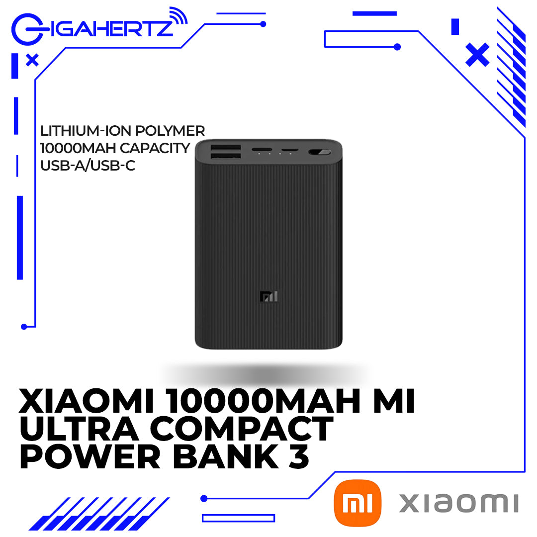 Xiaomi 10000mAh Mi Ultra Compact Power Bank 3