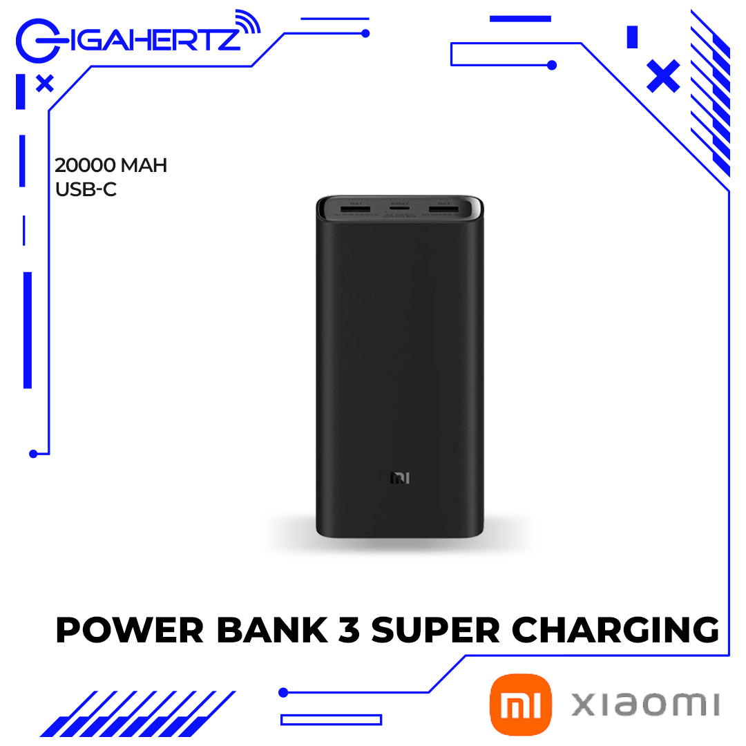 Xiaomi 20000mAh Power Bank 3 Super Charging
