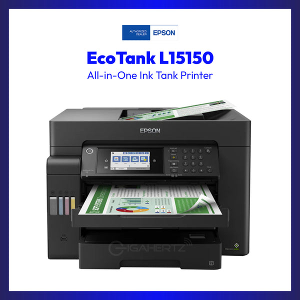 Epson EcoTank L15150 A3 Wi-Fi Duplex All-in-One Ink Tank Printer ...