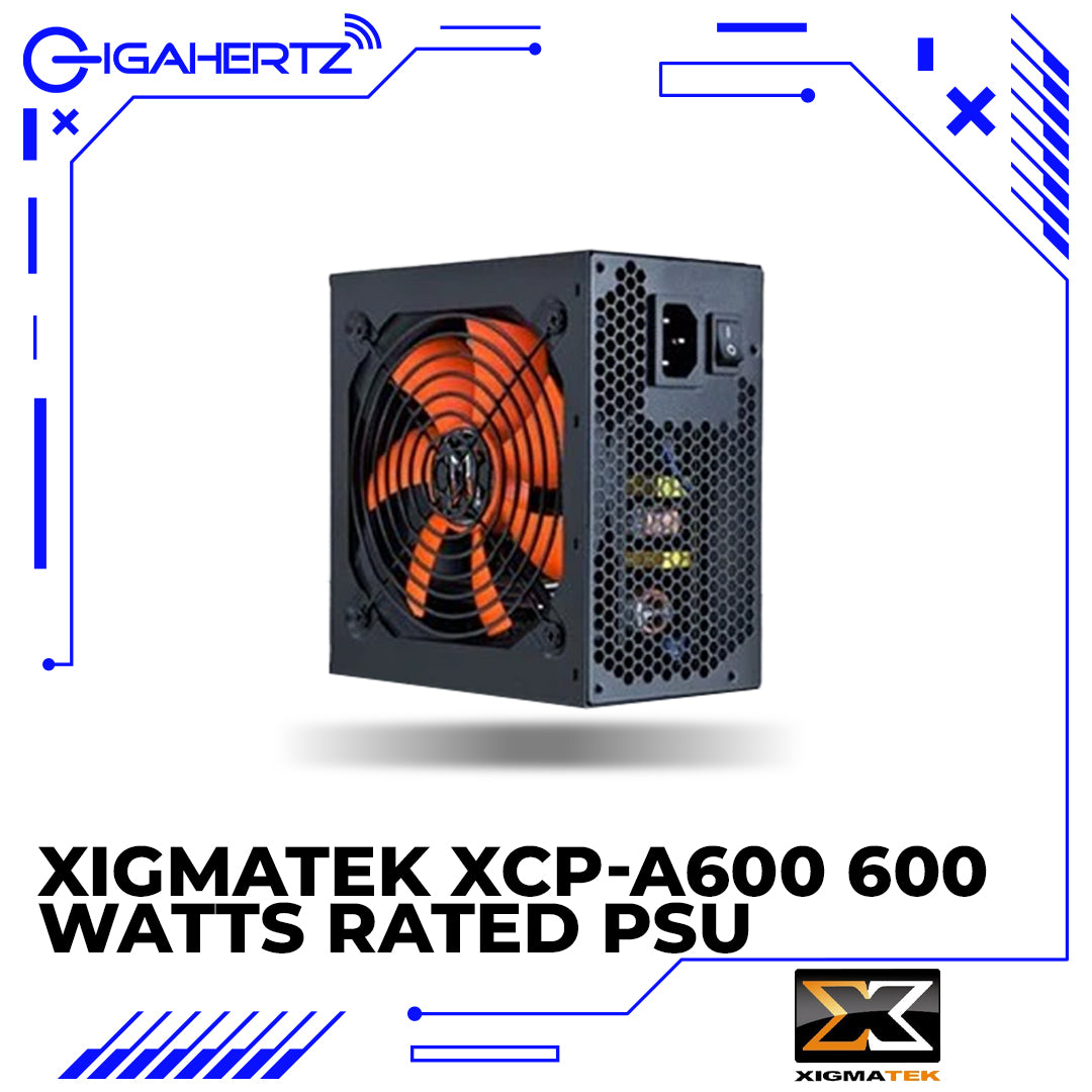 XIGMATEK XCP-A600 600 Watts Rated PSU